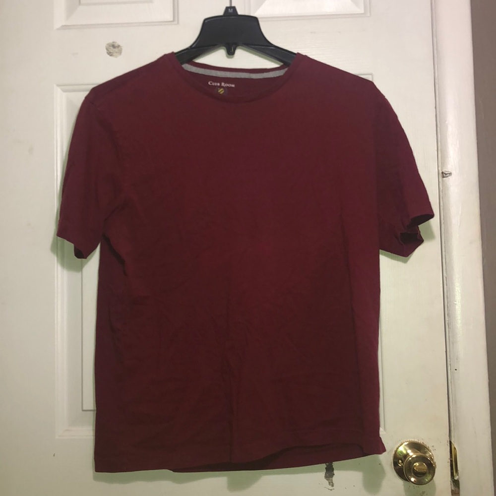 Club Room, Red T-Shirt.